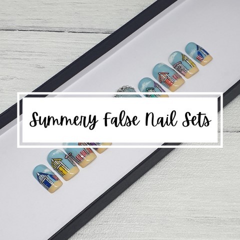 summery false nails