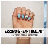 chevron nail art tutorial