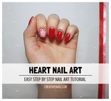 heart nail art tutorial